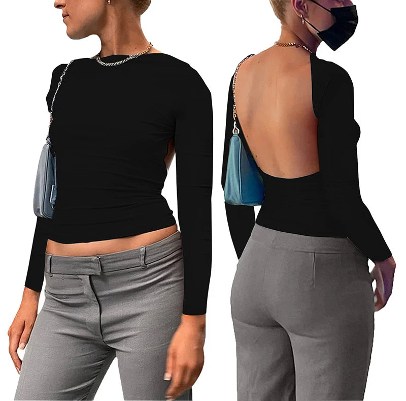 Allure Backless Tee