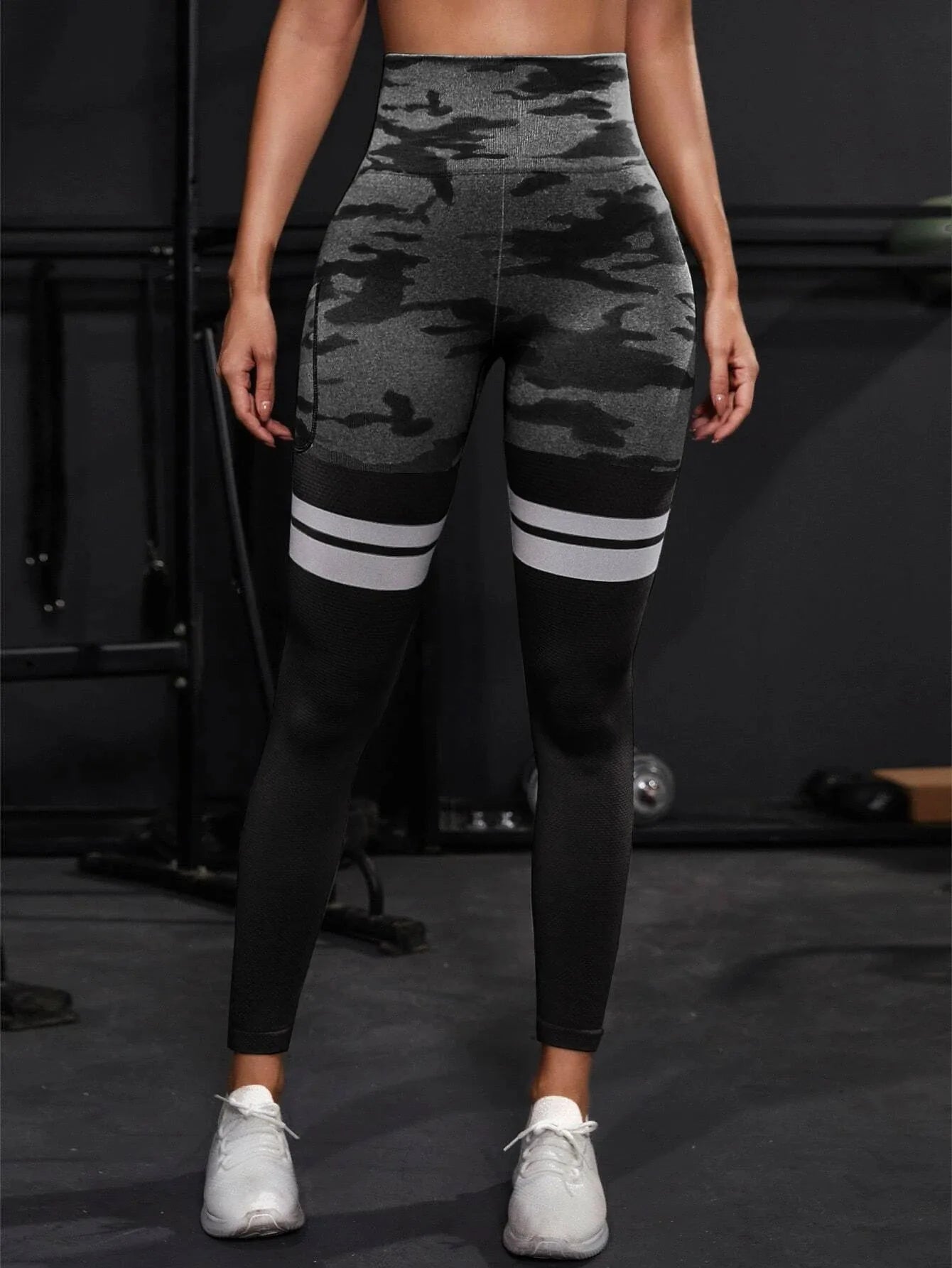 Black Camo Yoga Pants