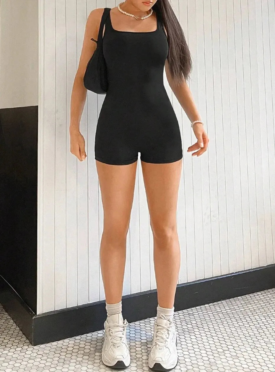 Eclipse Noir Romper