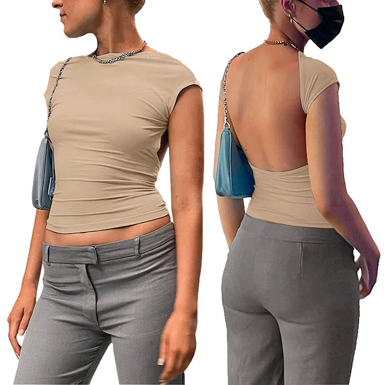 Allure Backless Tee