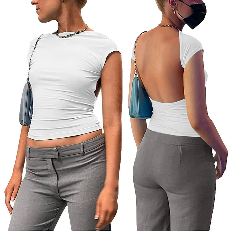 Allure Backless Tee